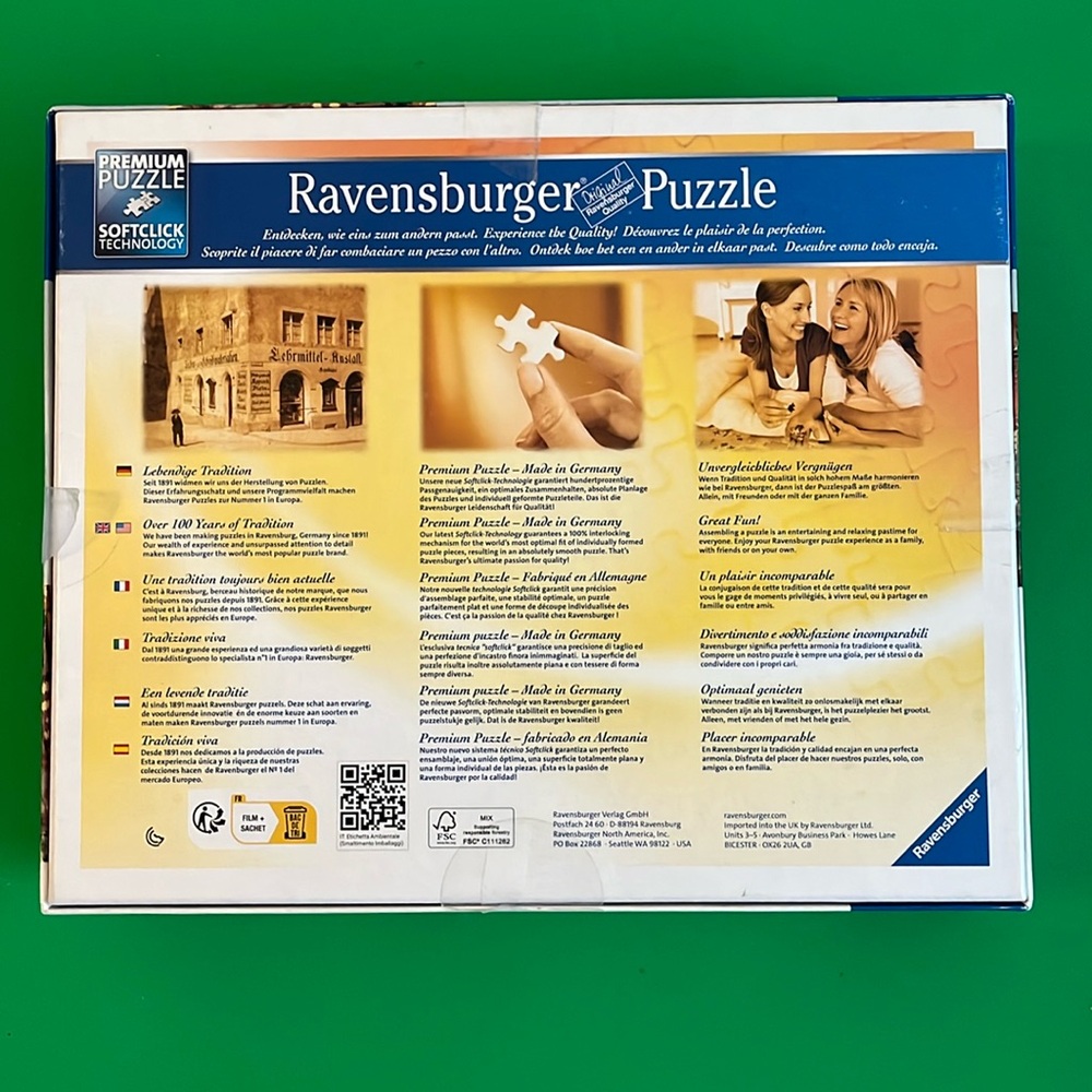Ravensburger COZY FRONT PORCH Large Format 750 Piece Puzzle - Picture 2 of 8